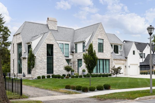 Faux Rock Siding Installation