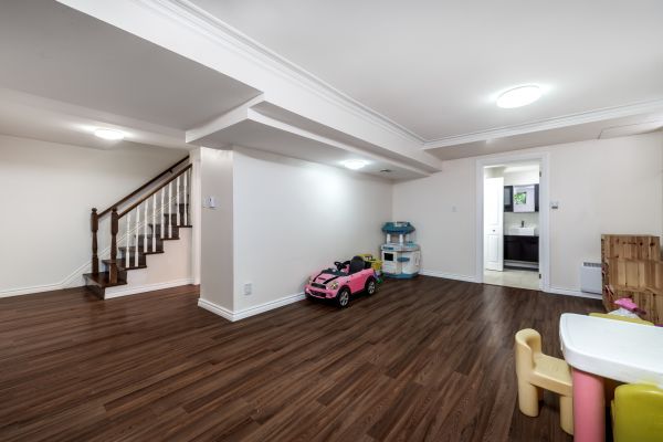 Basement Makeover Construction