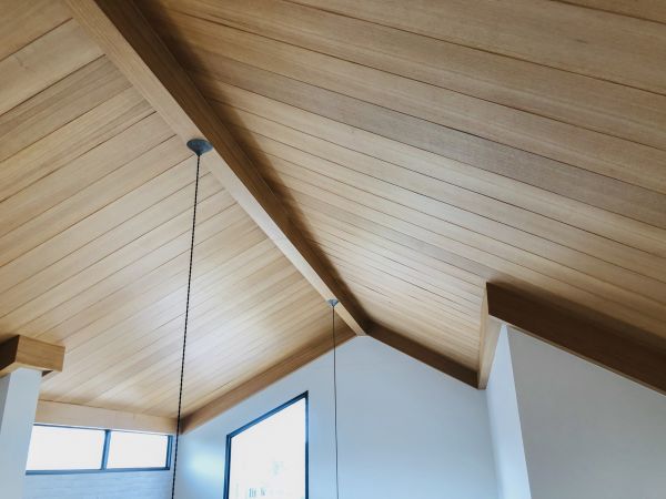 Wood Ceiling Installation
