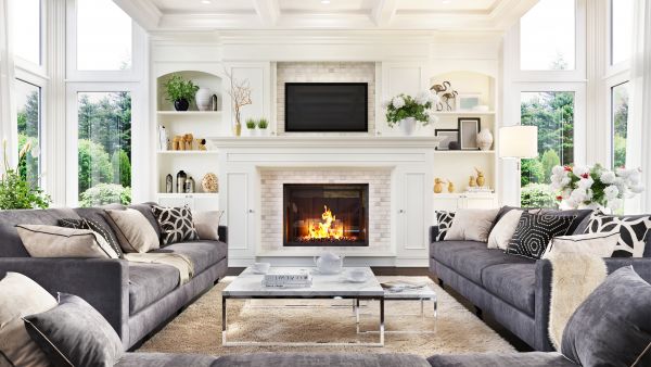 Brick Fireplace Remodeling