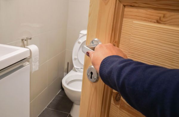 Bathroom Door Widening