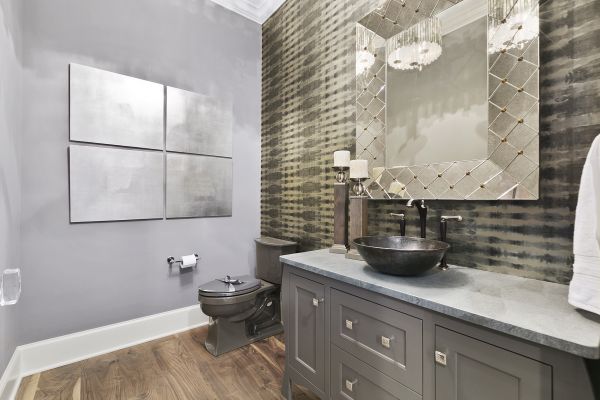 Bathroom Wallpaper Removal