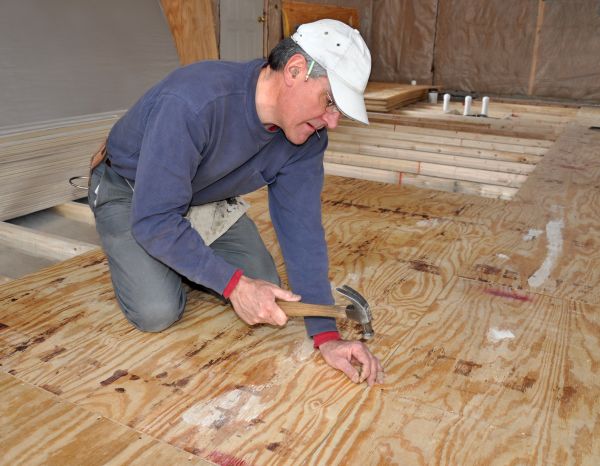 Plywood Subfloor Repair