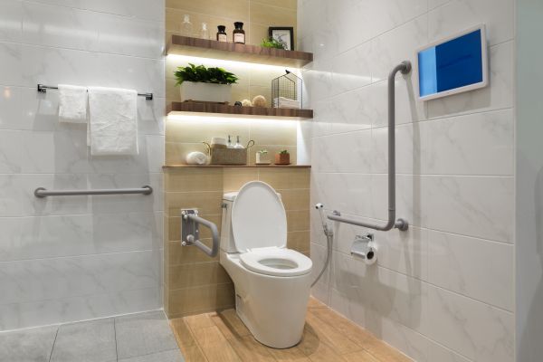 ADA Compliant Bathroom Install