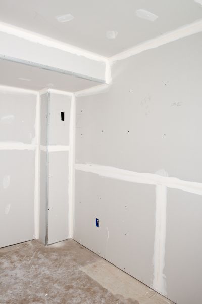 Garage Drywall Mudding