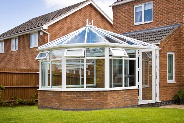 Glass Patio Enclosure Assembly