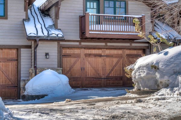 Wood Garage Assembly