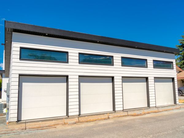 Four Car Garage Construction