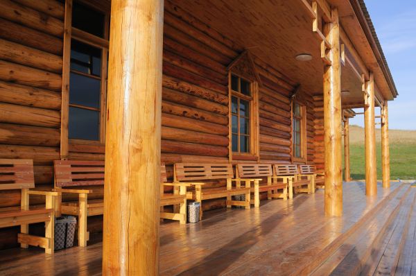 Log Home Installation