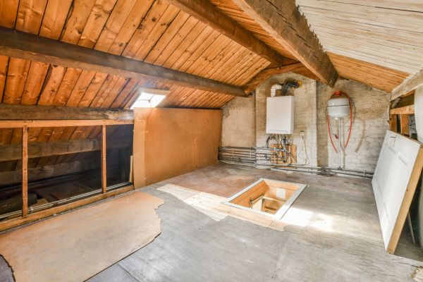 Attic Ceiling Leak Repair