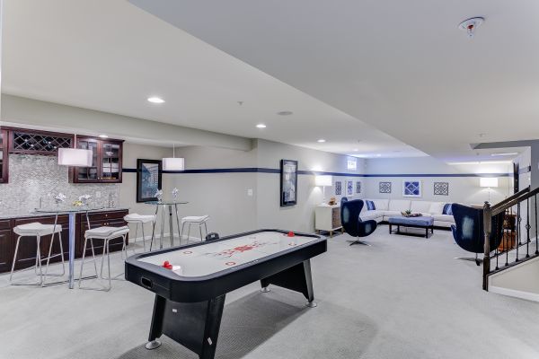 Basement Bar Installation