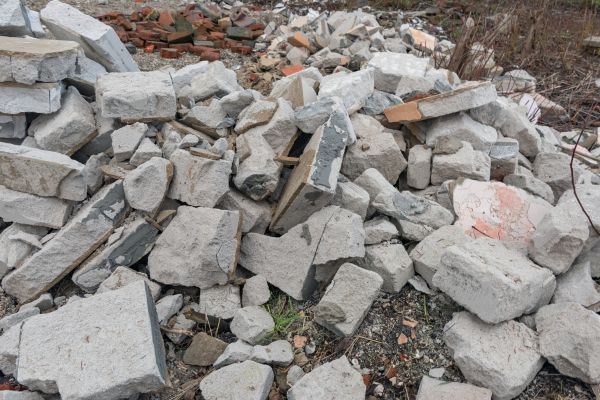 Faux Stone Removal
