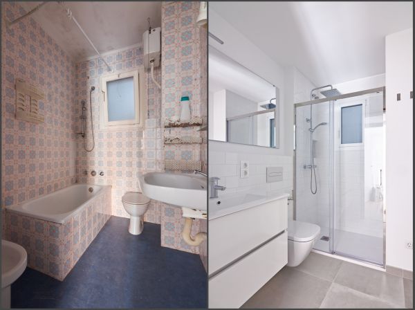 Attic Bathroom Construction